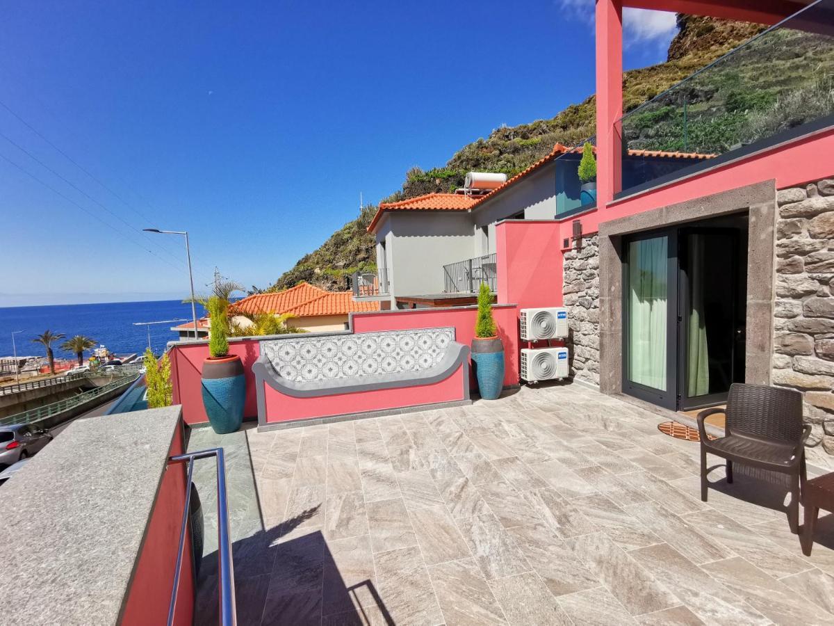 Charming Studios In Calheta Beach - Villa Esmeralda Экстерьер фото
