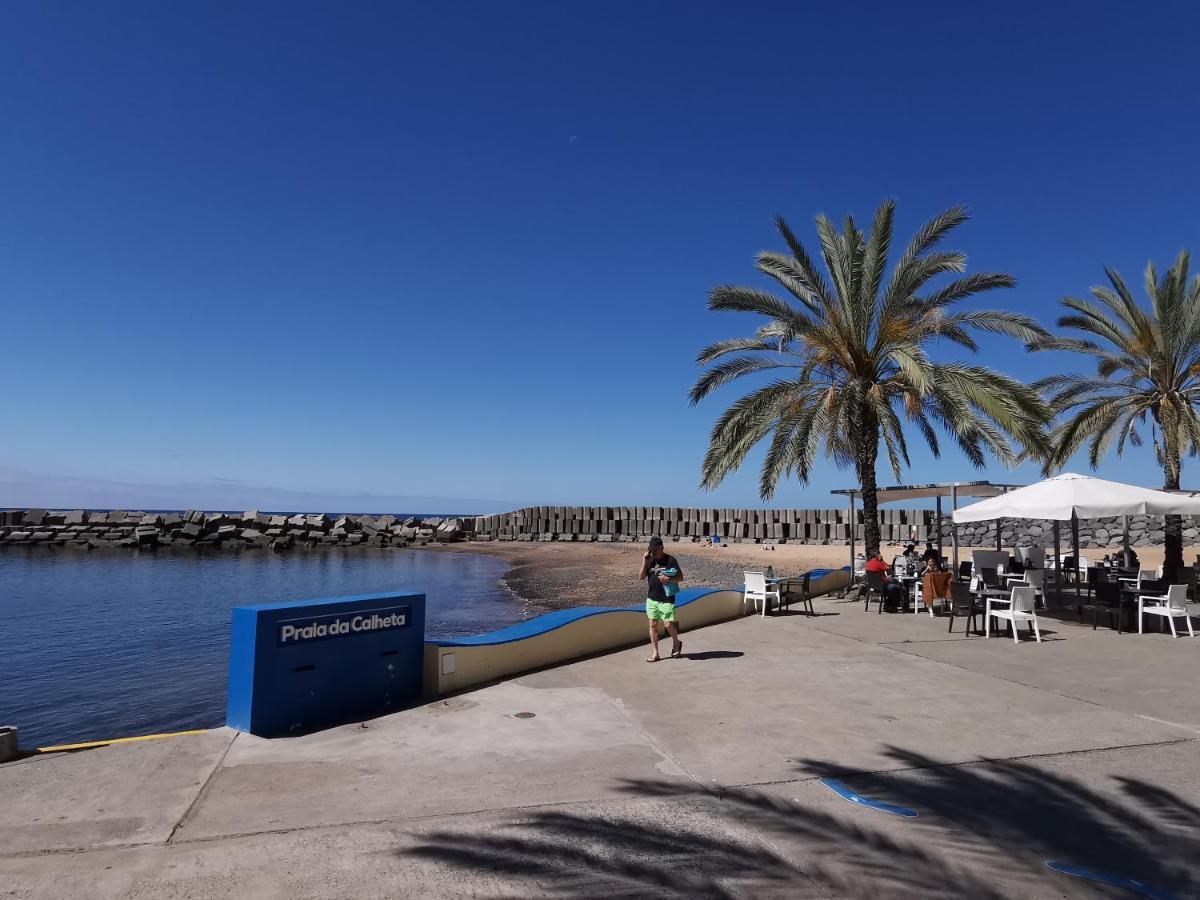 Charming Studios In Calheta Beach - Villa Esmeralda Экстерьер фото