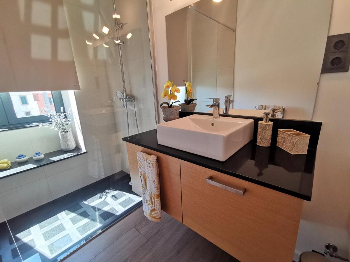 Charming Studios In Calheta Beach - Villa Esmeralda Экстерьер фото