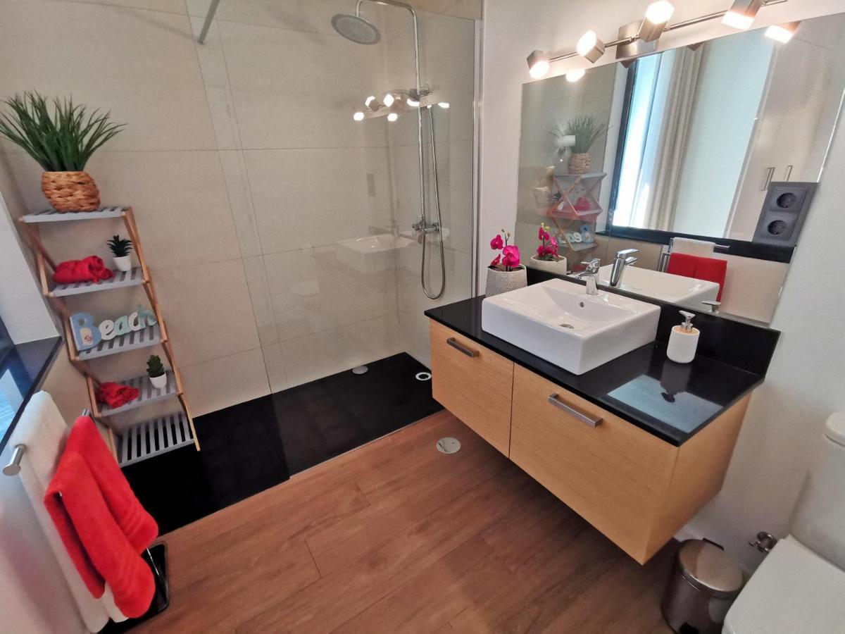 Charming Studios In Calheta Beach - Villa Esmeralda Экстерьер фото