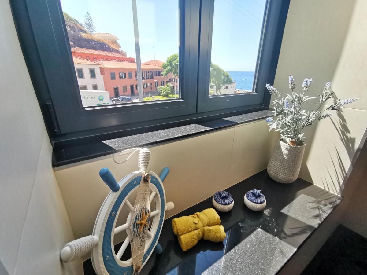 Charming Studios In Calheta Beach - Villa Esmeralda Экстерьер фото